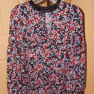 Ladies LOFT Tunic Style Dress ~ Size M - Multi-Color - Long Sleeve - BRAND NEW